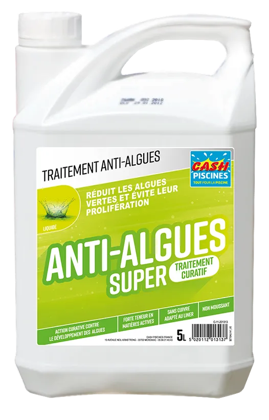 ANTI ALGUES SUPER 5L 1 ANTI ALGUES SUPER 5L