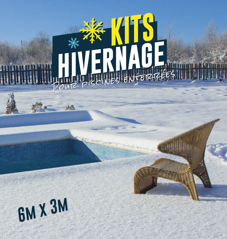 KIT HIVERNAGE PISCINE ENTERRE 6,00x3,00 1 KIT HIVERNAGE PISCINE ENTERRE 6,00x3,00