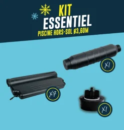 KIT HIVERNAGE PISCINE HORS SOL Ø3,60M -Racer Boutique kit hivernage piscine hors sol 3 60m 3