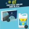 KIT HIVERNAGE PISCINE TUBULAIRE Ø 5.49M