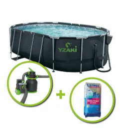 KIT PISCINE TUBULAIRE YZAKI 4,88x3,05x1,22m