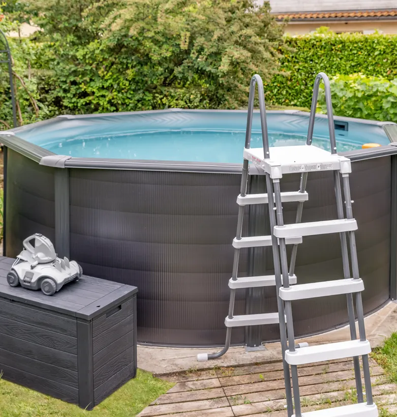 PISCINE ACIER 3,50 H 1,20 GRAPHITE 3 PISCINE ACIER 3,50 H 1,20 GRAPHITE – Image 3