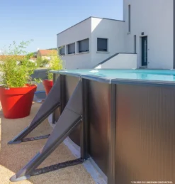 PISCINE ACIER 5,00x3,00 H 1,20 GRAPHITE -Racer Boutique piscine acier 5 00x3 00 h 1 20 graphite 3