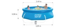 PISCINE INTEX EASY SET 3,05x0,76 -Racer Boutique piscine intex easy set 3 05x0 76 3