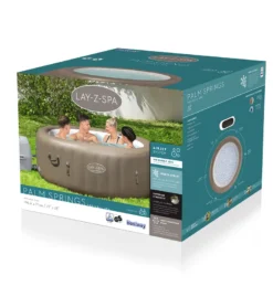 SPA GONFLABLE BESTWAY LAY-Z-SPA PALM SPRINGS AIRJET 4-6 Pers -Racer Boutique spa gonflable bestway lay z spa palm springs airjet 4 6 pers 2