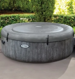 SPA GONFLABLE INTEX PURESPA BALTIK 6pl. GRIS -Racer Boutique spa gonflable intex purespa baltik 6pl gris 3