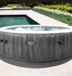 SPA GONFLABLE INTEX PURESPA BALTIK 6pl. GRIS -Racer Boutique spa gonflable intex purespa baltik 6pl gris 4